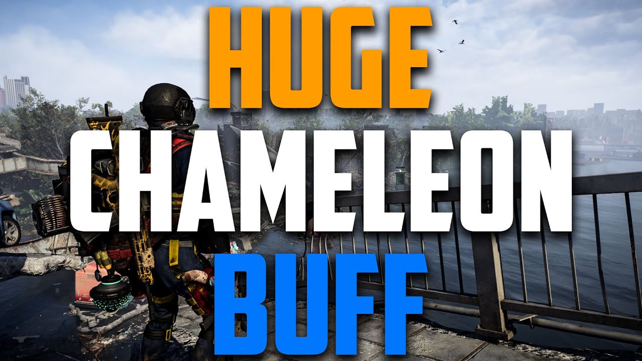 DMG Increase+Talent Rework Buff on Chameleon. Division 2. TU.10 BUILD IN THE DESCRIPTION.