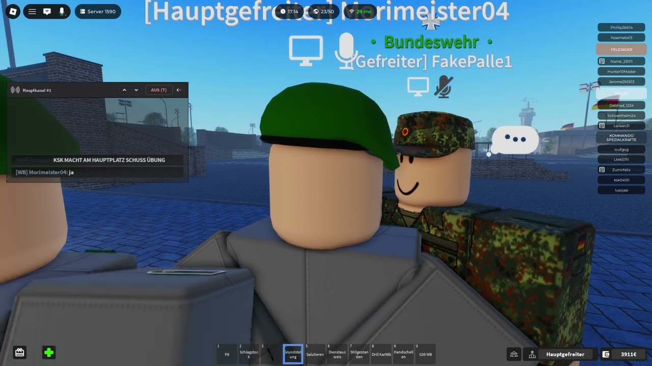 Bundeswehr Roleplay als Wachbattlion