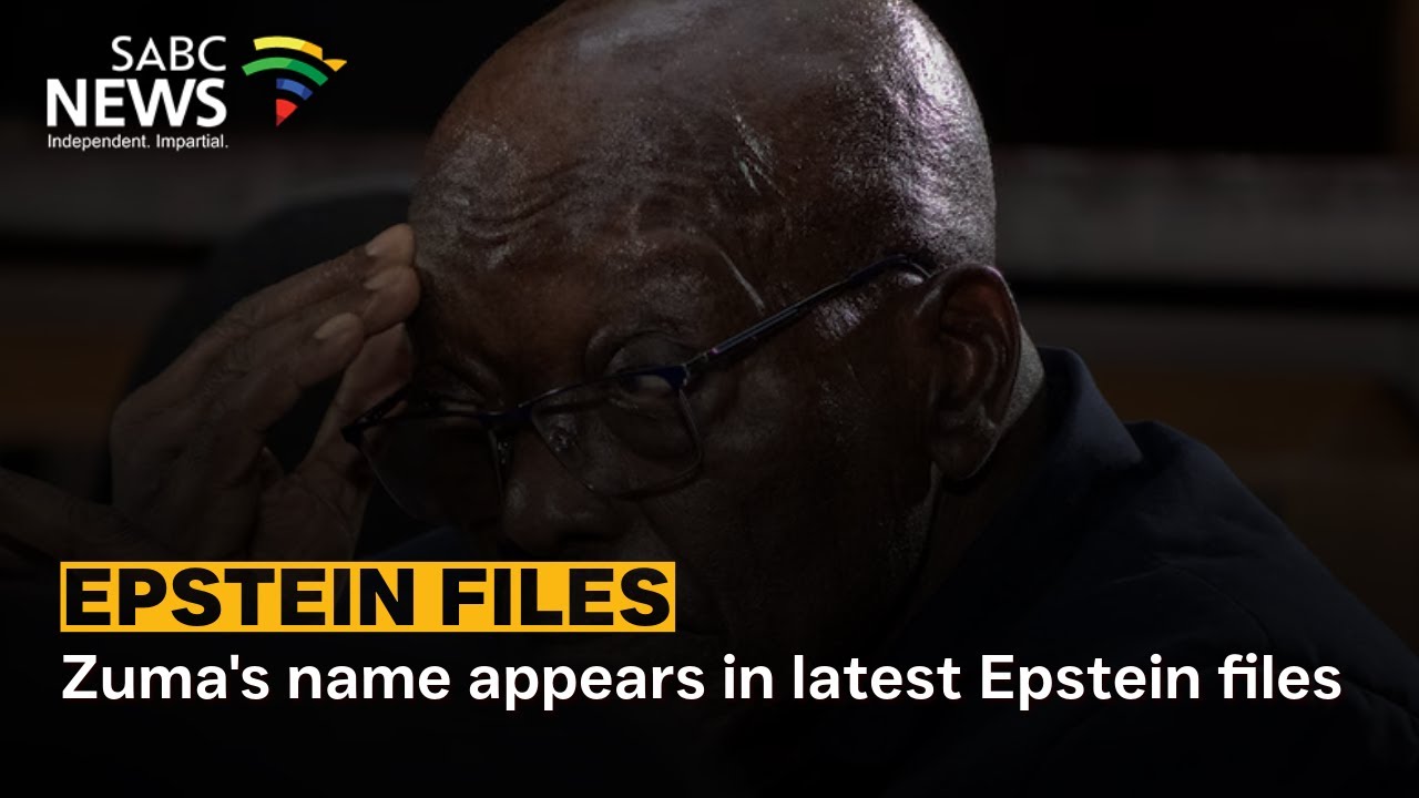 Zuma's name appears in latest Epstein files