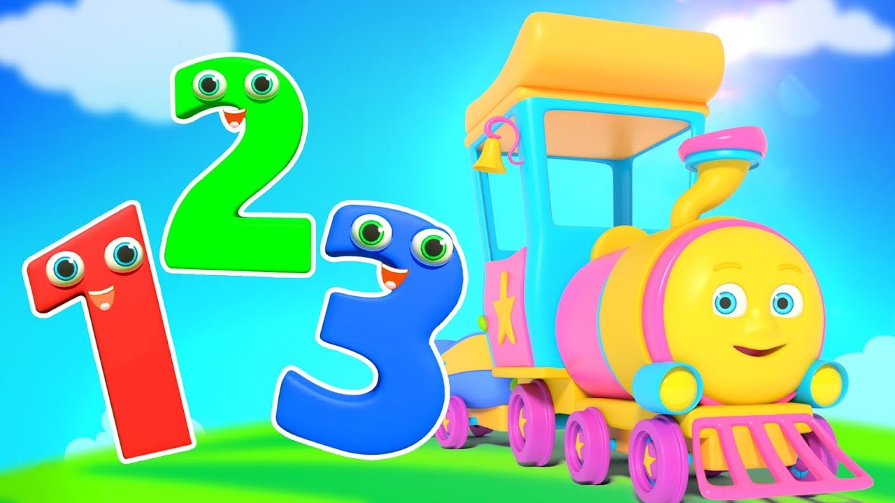 Learn Numbers - Counting Song for Kids by Huffy Puffy Train