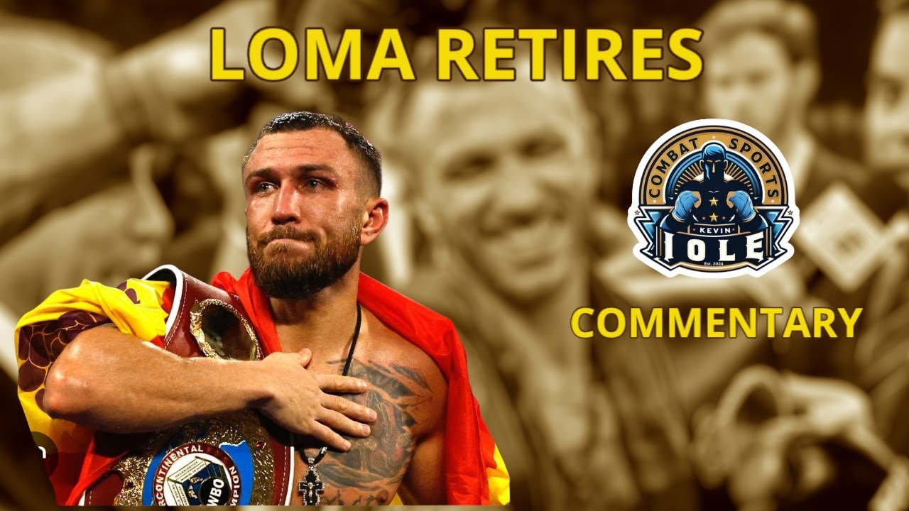Vasiliy Lomachenko retires; should be a first-ballot Hall of Famer