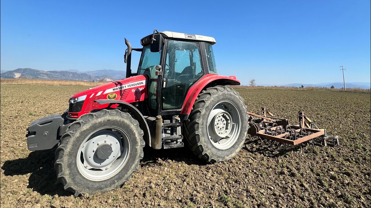 // 5450 Massey // 35lik Aysan //  Pamuk yeri hazırlama