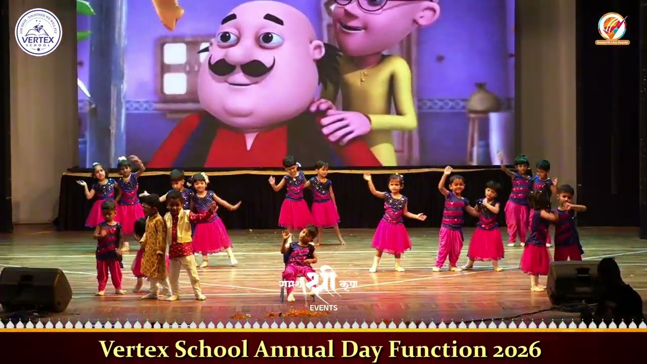 Cartoon Dance | Vertex School, Mohone Annual Day Function 2026