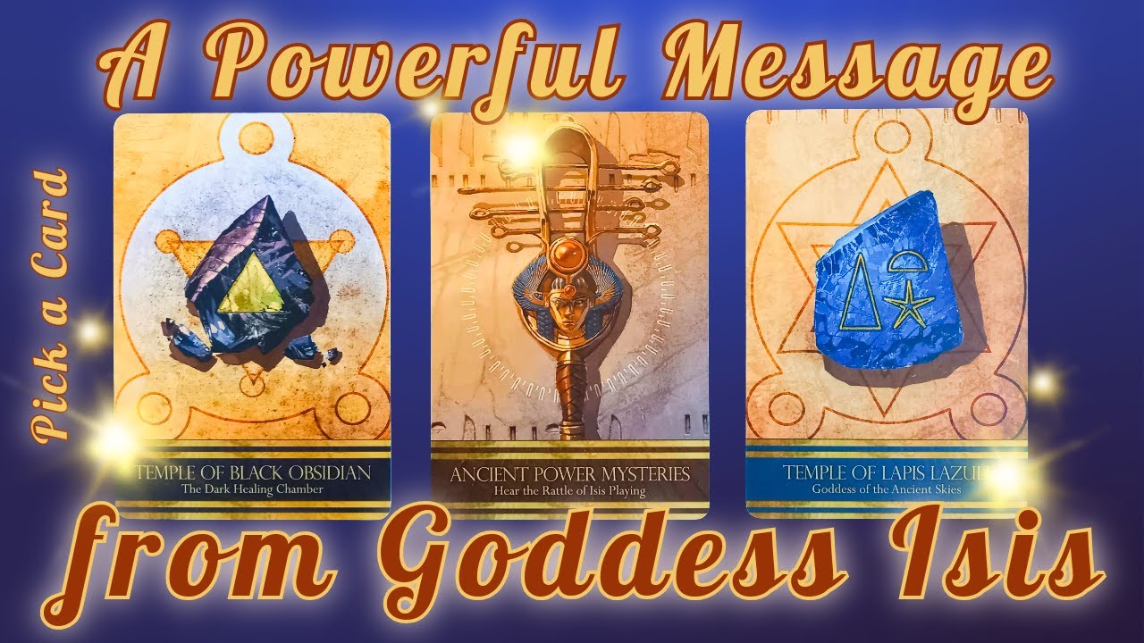 What GODDESS ISIS wants you to know about your SPIRITUAL PATH 🌟🌌💗