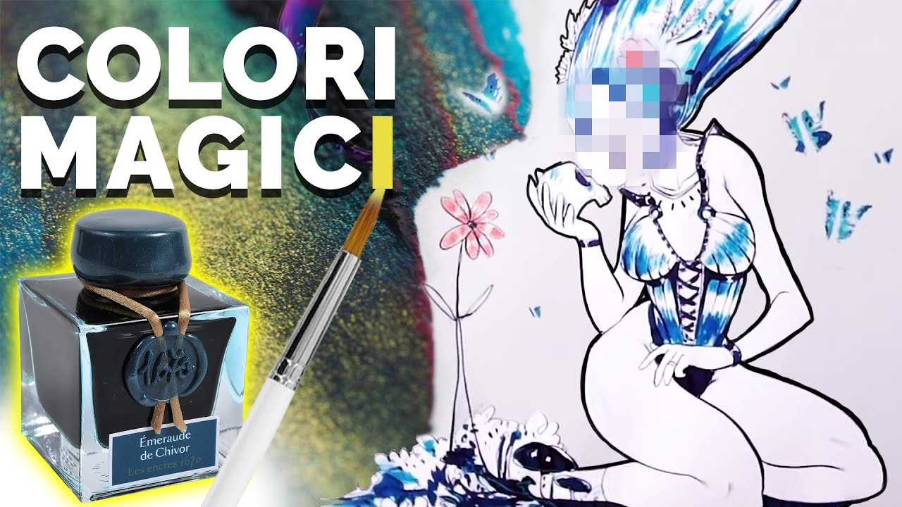 INCHIOSTRO ASSURDO con colori MAI VISTI PRIMA!