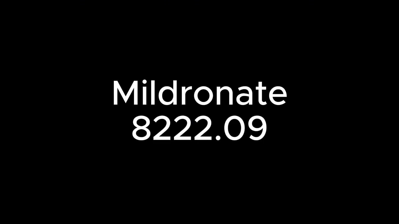 Mildronate Meldonium Frequency Sound Healing Rife Hz