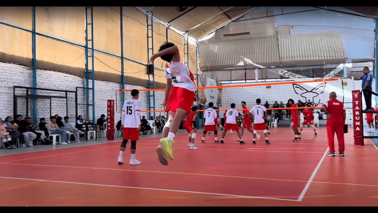 🔥 Perú U17 vs Flamenco Pisco | Gran Cuadrangular U-17 en Taruma – Vóley en estado puro 🏐🇵🇪