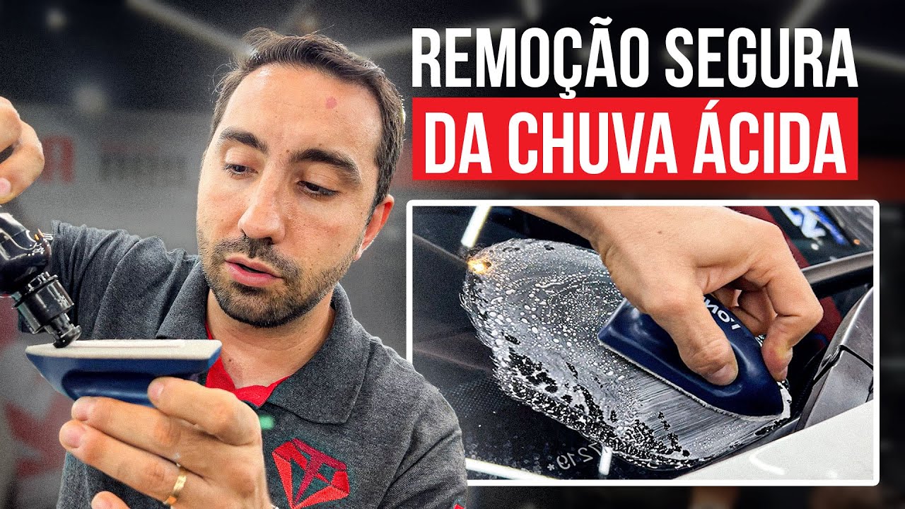 COMO REMOVER CHUVA ÁCIDA DO PARA-BRISAS | Sem Correr Riscos