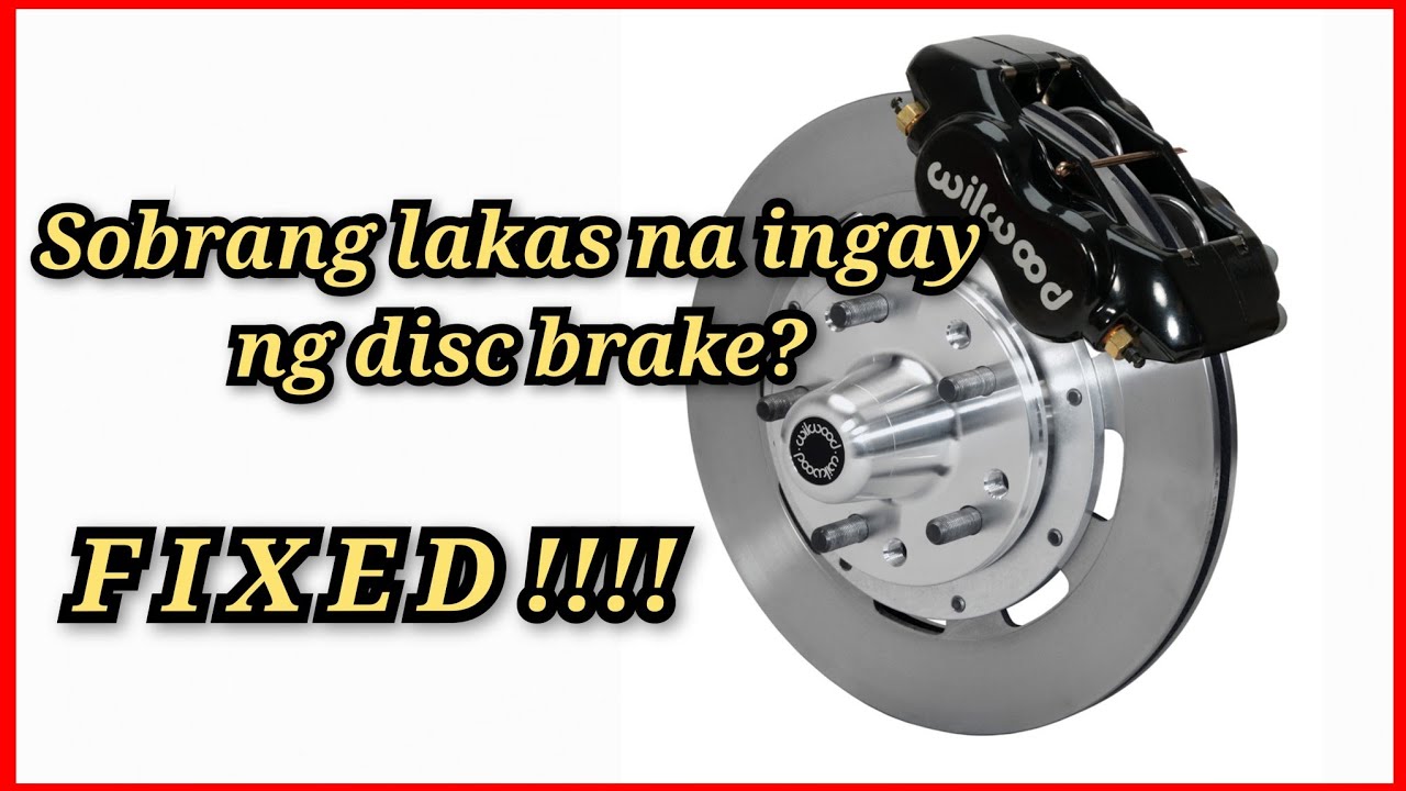 Toyota Wigo | Nakakabinging sounds sa may disc brake everytime na aatras. FIXED!!!