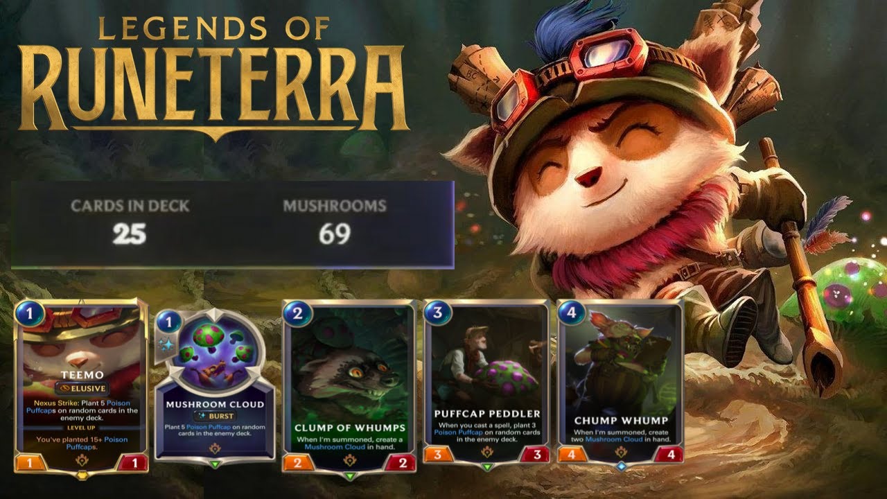 ANNOYING TEEMO DECK - Legend of Runeterra