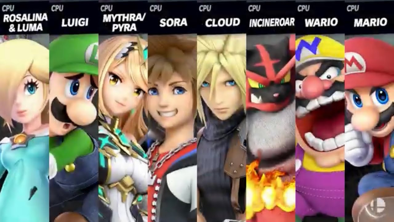 Super Smash Bros. Ultimate - Windy Hill Zone & Skyworld
