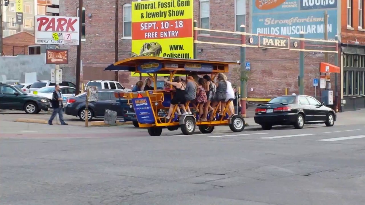 Pedal Hopper Denver Colorado - mobile bike bar