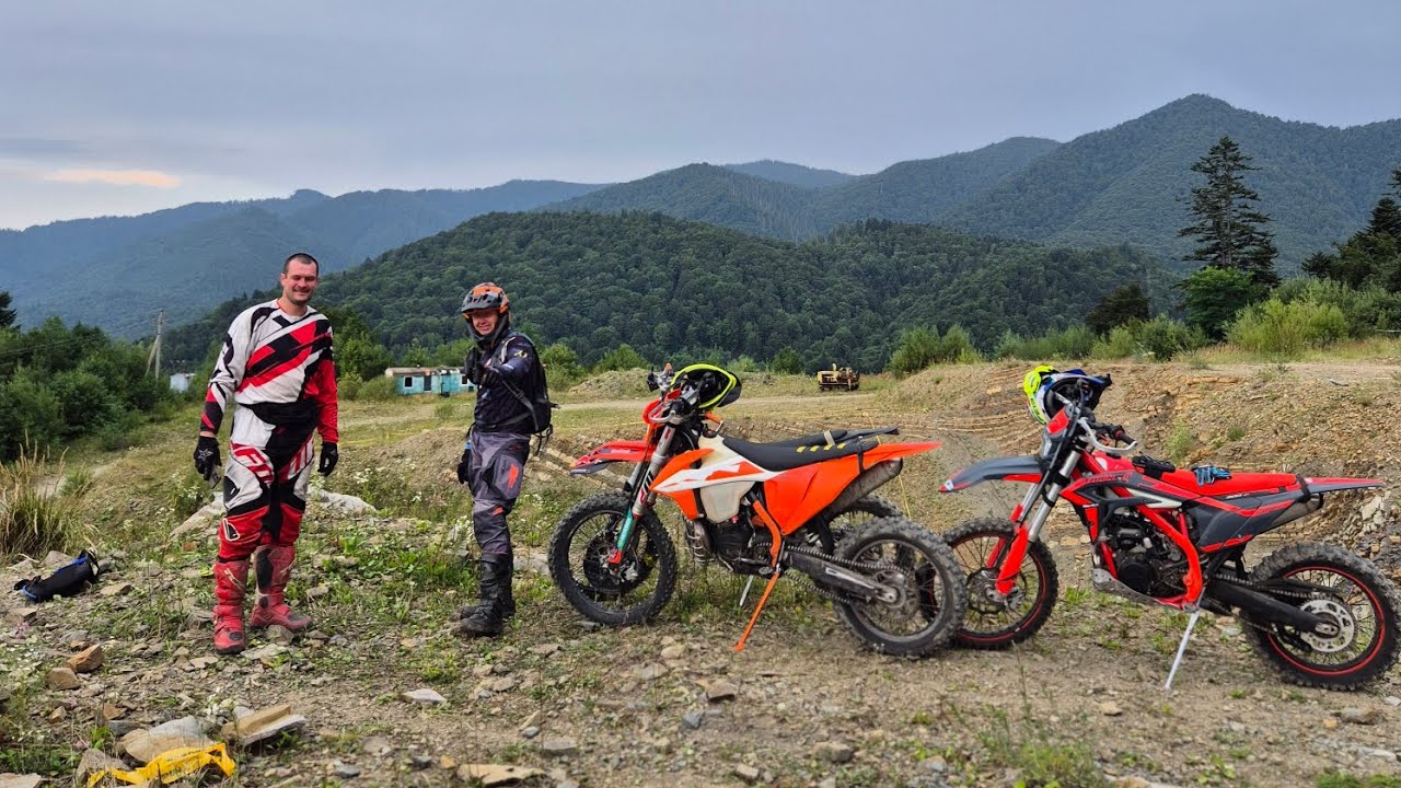 Another enduro weekend in the mountains KTM exc300 and Beta Xtrainer 300