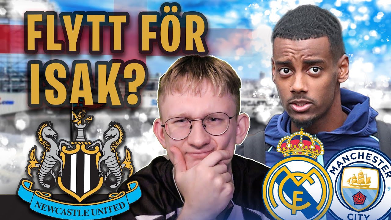 REAL MADRID VILL HA ISAK! 😱 NEWCASTLE UNITED KARRIÄRLÄGE PÅ FIFA 23