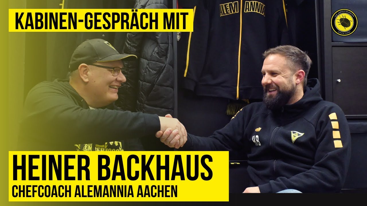 Heiner Backhaus über Demut und Wahnsinn | Interview | Alemannia Aachen