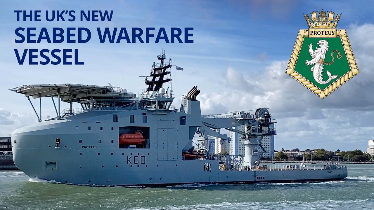 RFA Proteus - the latest ship to join the Royal Naval Service