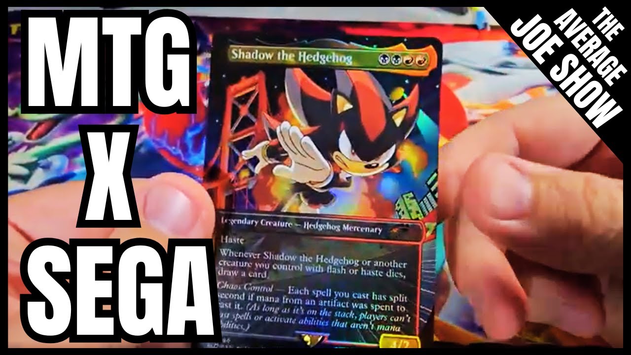 The Super-Secret Sonic Card Opening. (MTG X SEGA)