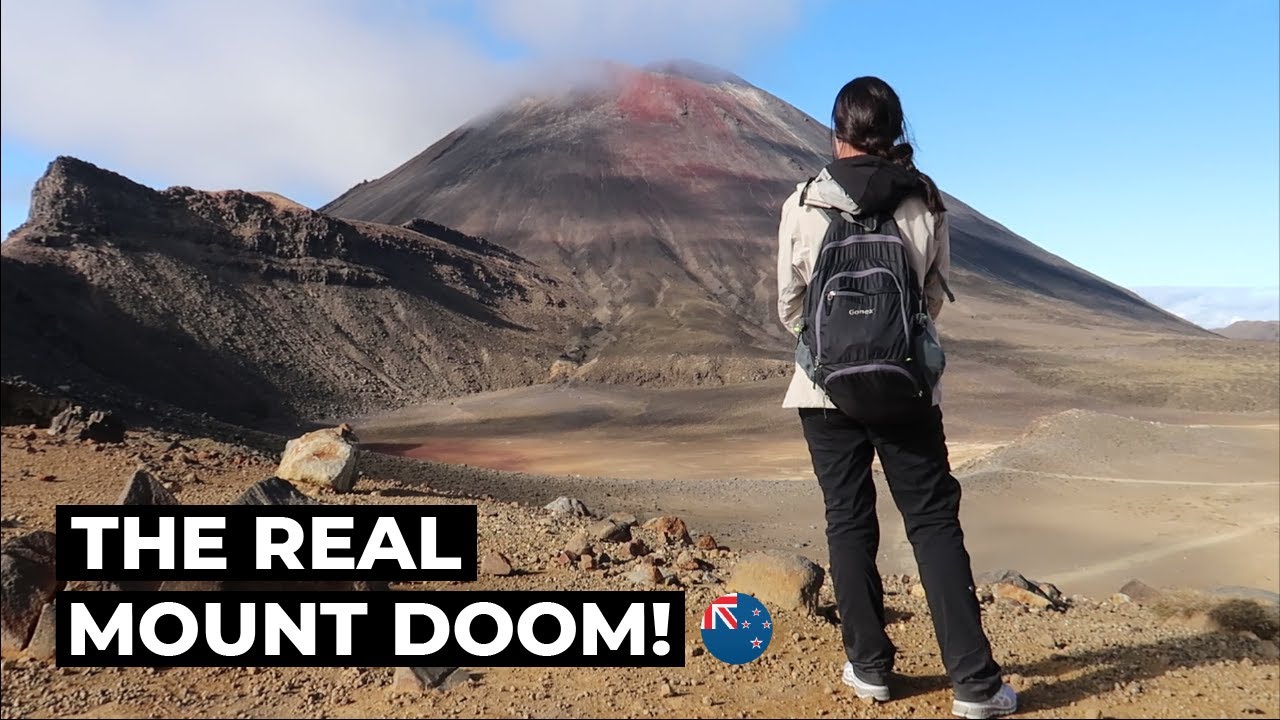INSANE Tongariro Alpine Crossing Trek! 🌋 | Climbing THE REAL Mount Doom From LOTR