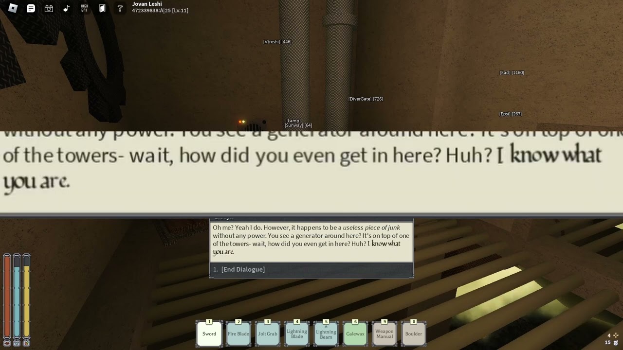 [Deepwoken] Layer 2 SECRET DIALOG For Exploiters