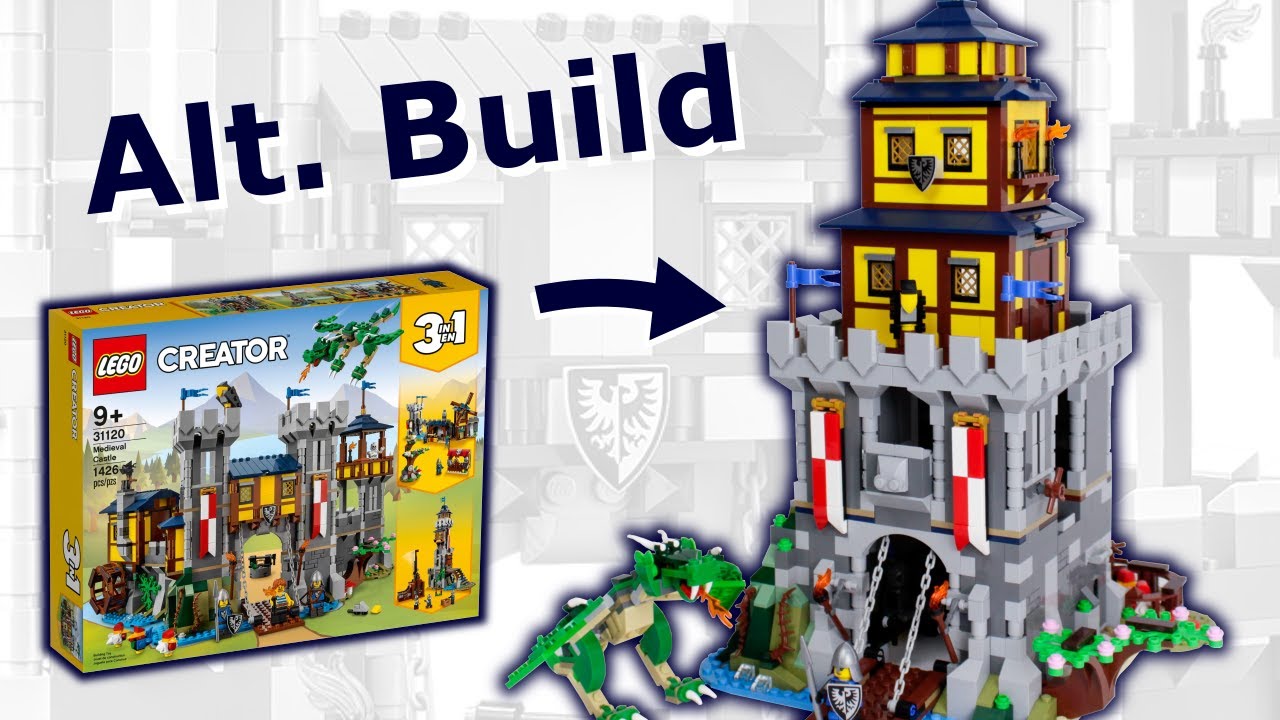 my Japanese Medieval Castle Alternate Build! // Lego Creator Castle 2021