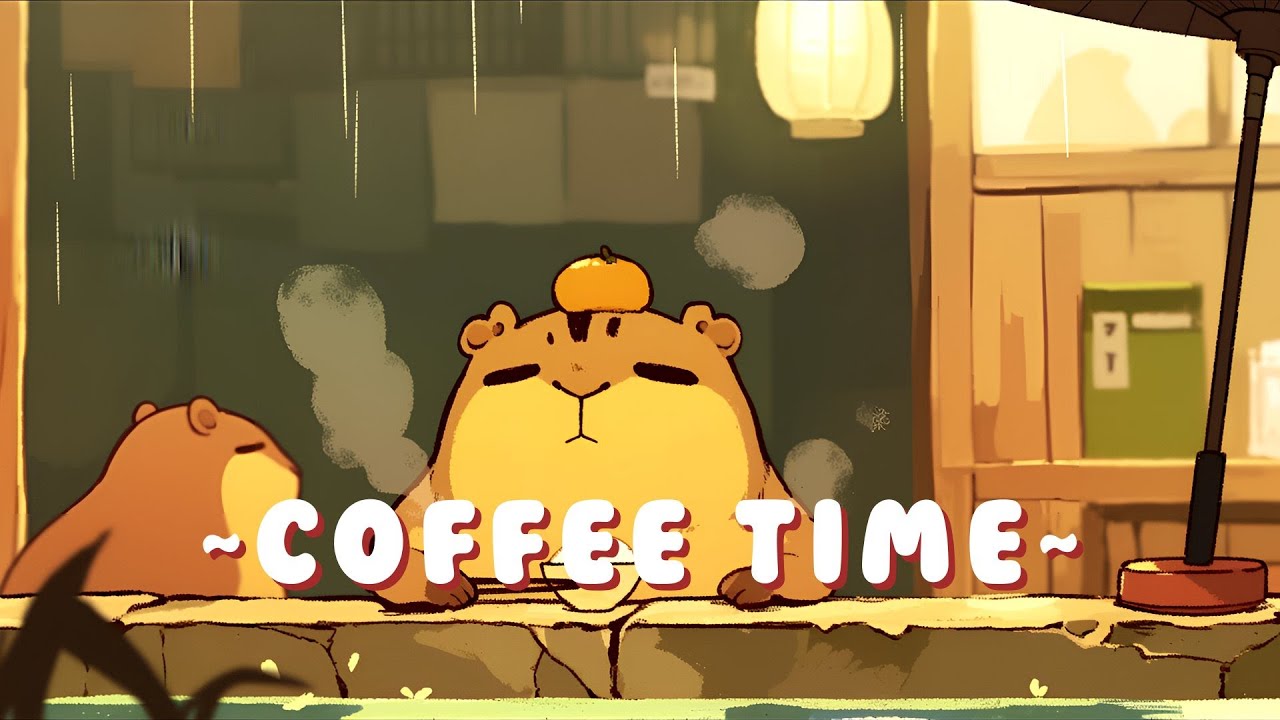 Capybara Lofi Music Station - Cozy Lofi Hip Hop Mix ~ Zen Moments ~ ✨