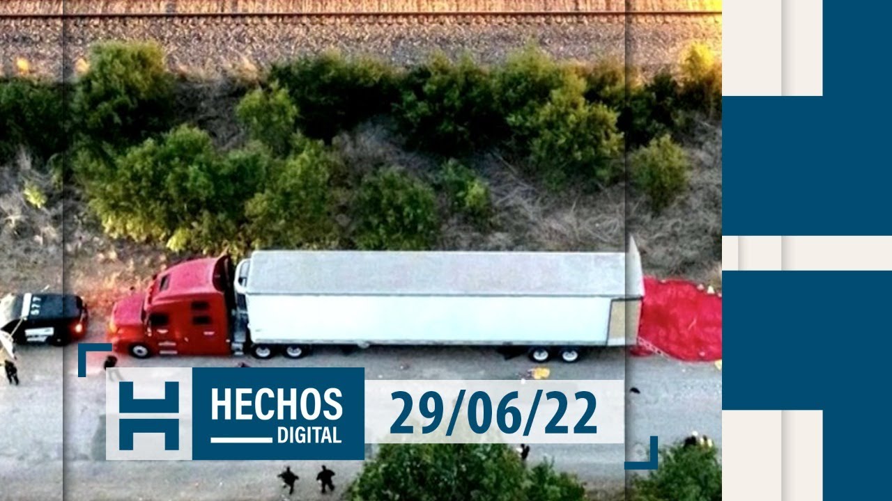 Hechos Digital/ 29 de junio/ Detienen al chofer del tr&aacute;iler abandonado con migrantes en Texas