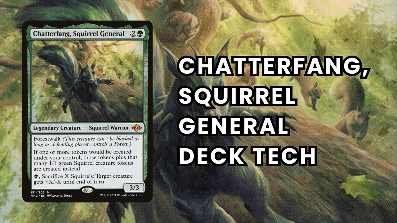 Chatterfang, Squirrel General Commander Deck Tech | Squirrel Combo Tokens MTG EDH