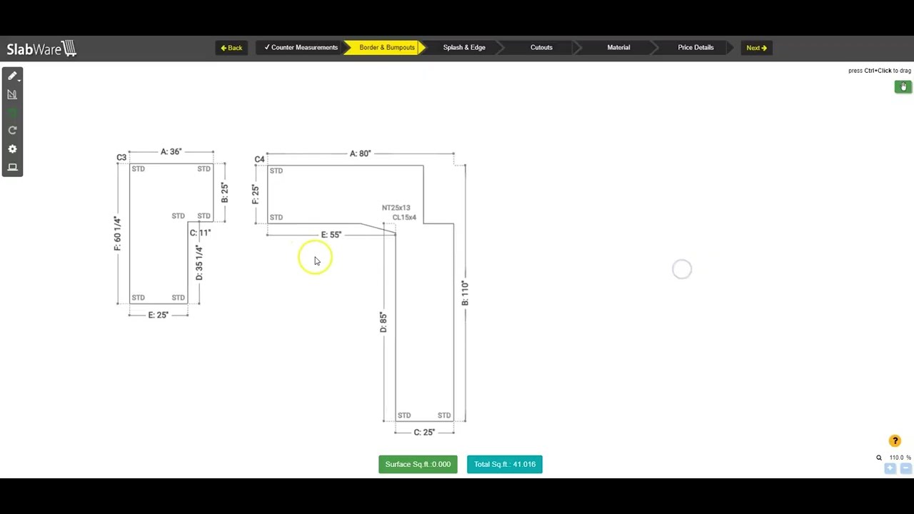 How to Layout a Countertop on SlabWare 2.0 - PART 01 | Fabricator