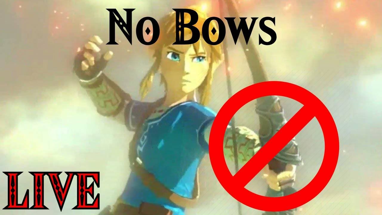 Live: Part 2 Can I beat botw without a bow? (divine beasts too)