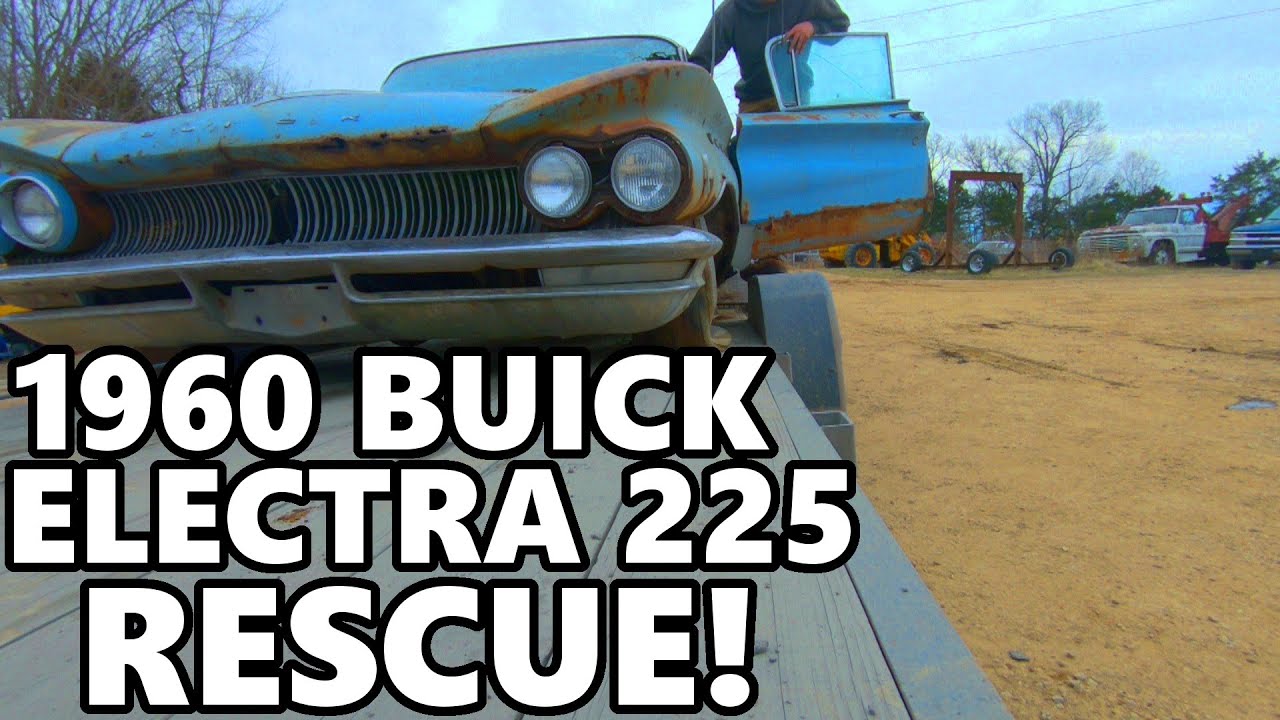FULLY LOADED 1960 Buick Electra 225 Rescued From the Woods! | Junkyard Rescue