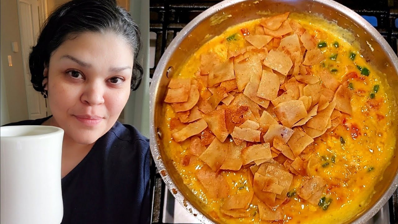 Migas A La Mexicana Breakfast | MIGAS CON HUEVO Recipe