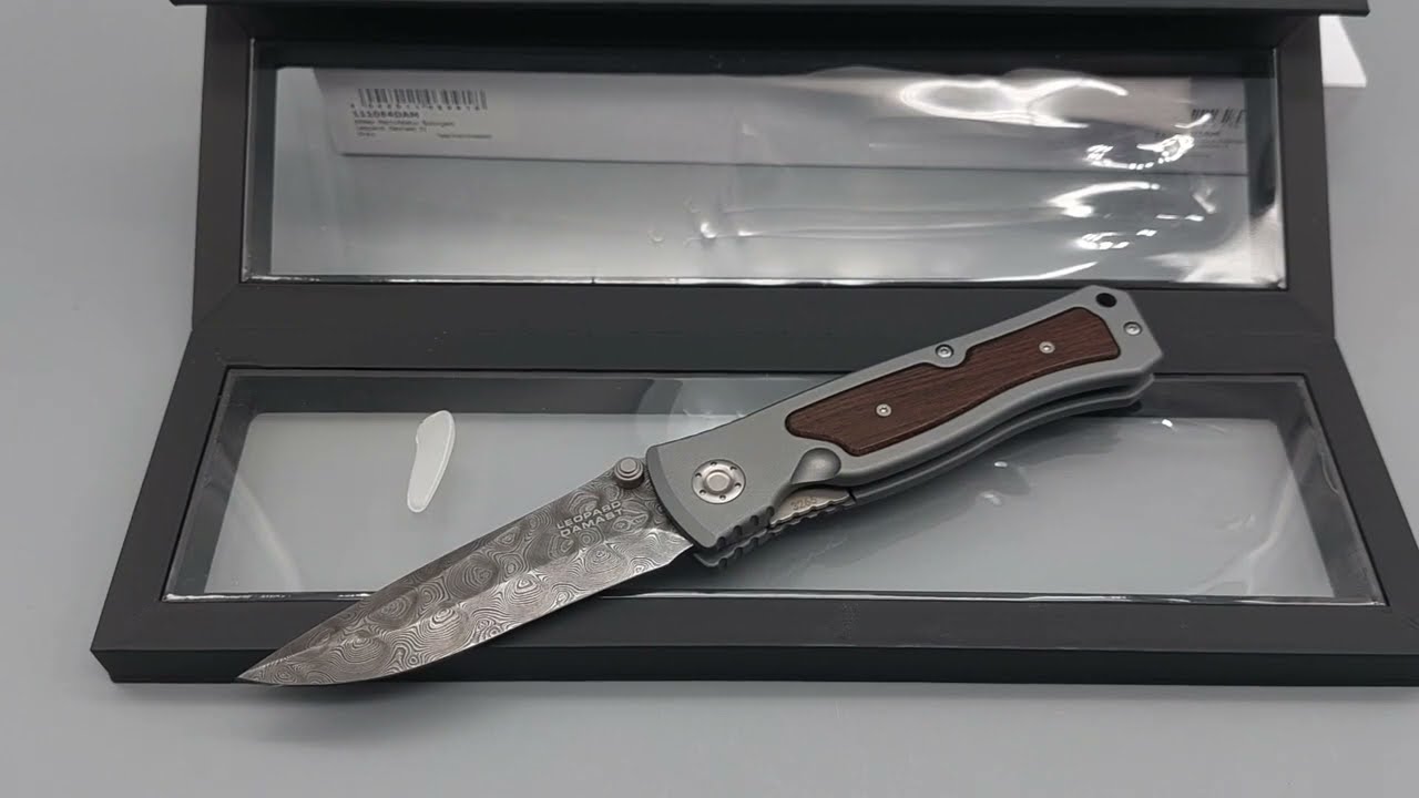 B&ouml;ker Leopard 2 Damast Made in Germany Knife Knive Unboxing Review Vorstellung | S&ouml;ldner Messerladen
