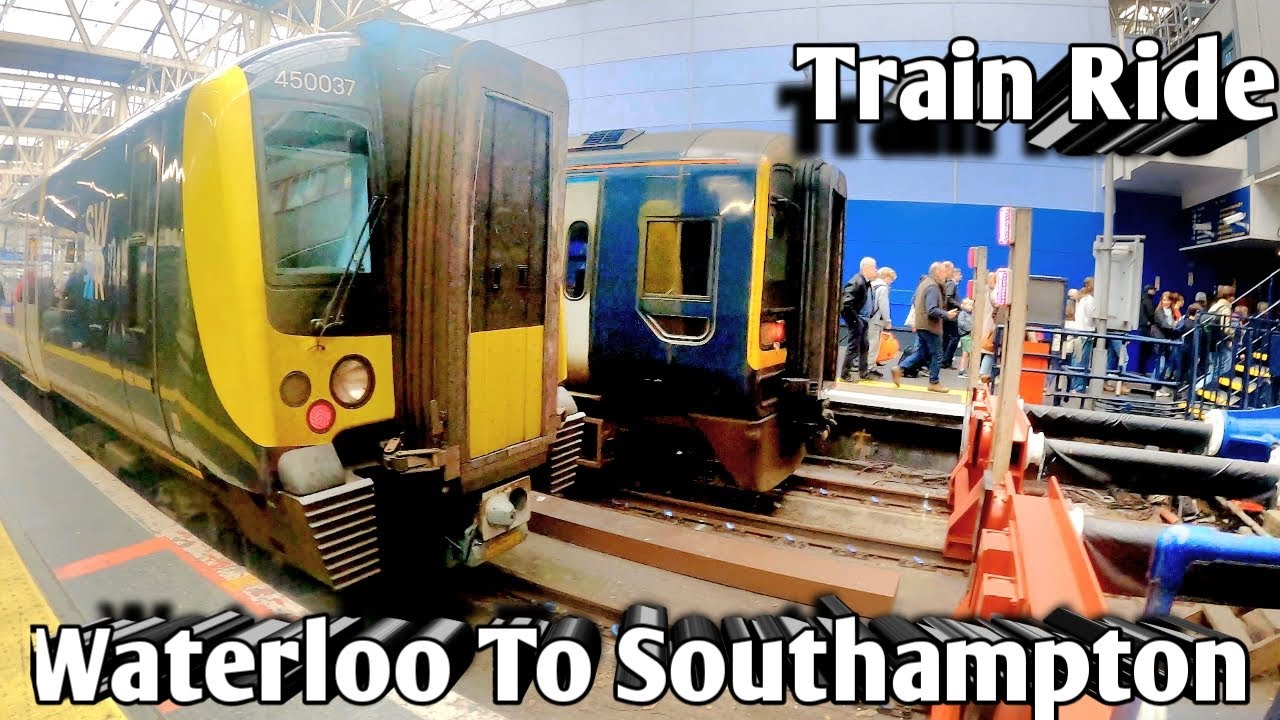 Train Ride - Waterloo To Southampton - 25/10/24