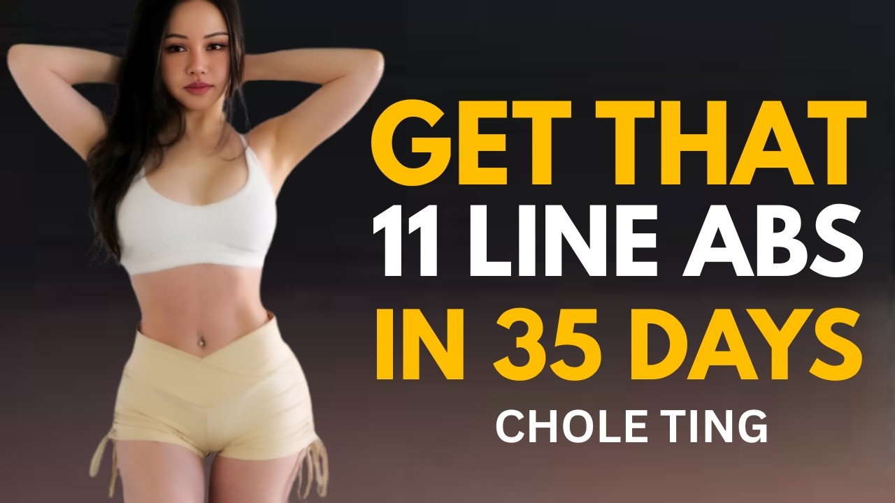 Get 11 Line Abs in 35 Days 🔥 20-Min Intense Abs Workout at Home | No Equipment | Chloe Fit Studio