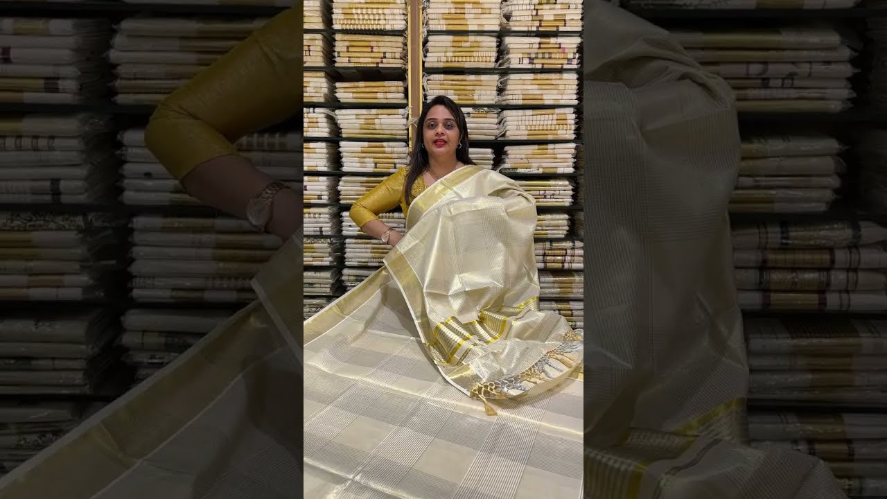 Kerala tissue sarees collections for booking visits
