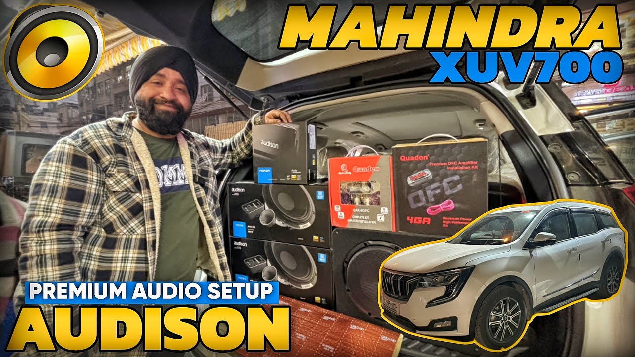 MAHINDRA XUV700 😱 NEW AUDISON VOCE 2 AUDIO SETUP WITH DSP😱✅ WORTH रु2,50,000/- 😱😍