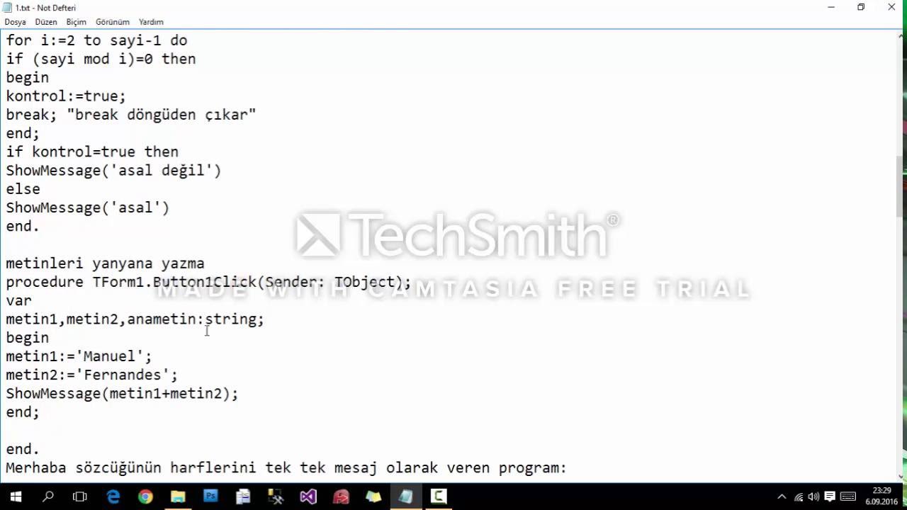 delphi7 konu anlatımı