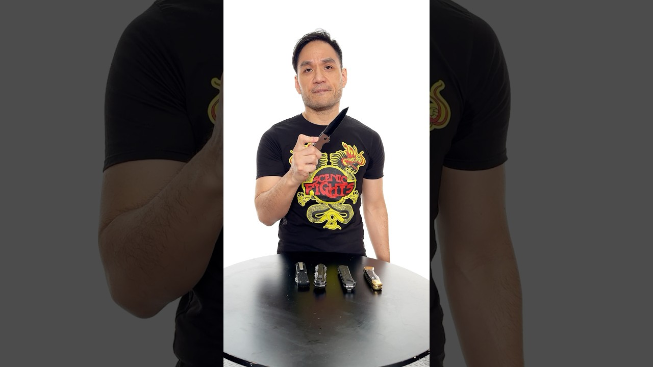 How Legit are Automatic Knives? #shorts