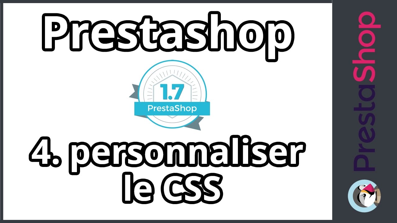 Tuto Prestashop 1.7 – Personnaliser le CSS (ép.4)