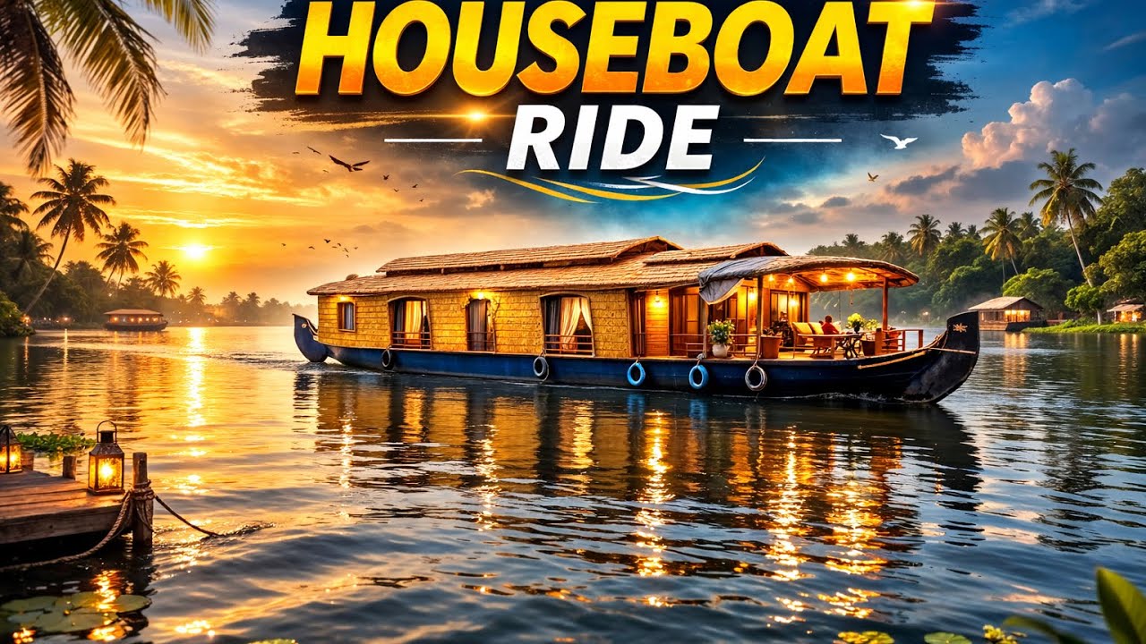 House Boat Ride at - Bekal Backwater Kerala | EP - 6