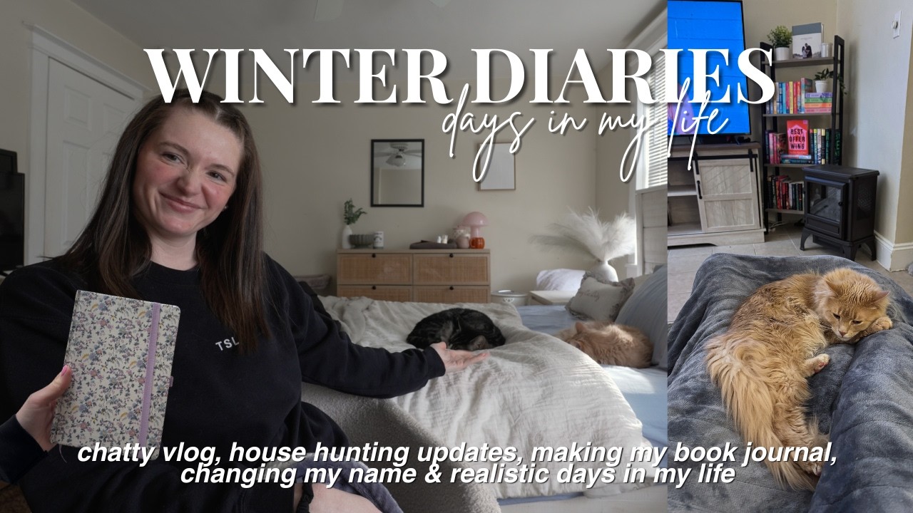 Зимние дневники ✨ дни из моей жизни | поиски дома, информация о смене имени и уютные дни