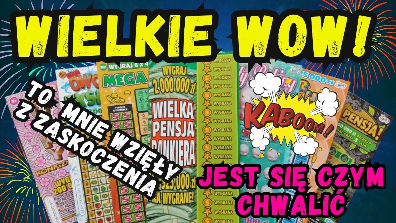 [Zdrapki Lotto] 🎉💥🎆BUM, TRACH I PACH🎆💥🎉PIĘKNE💲💪😍💵💪😍