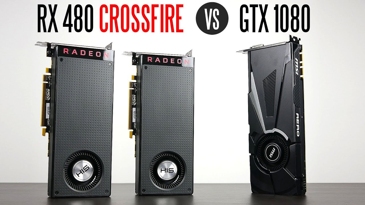 AMD RX 480 CrossFire vs GTX 1080 - What's Faster?