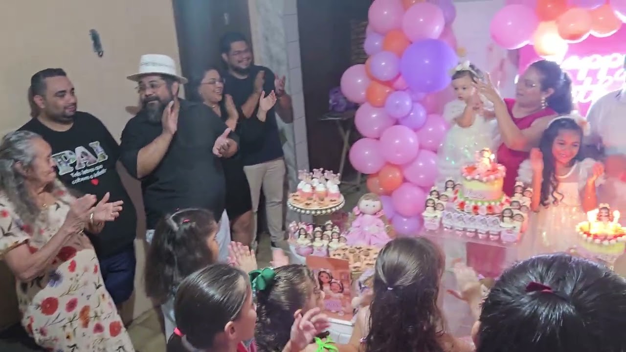 ANIVERSÁRIO ADRIA 7 ANOS  E LAURA 1 ANO - 2026 - PARTE 2