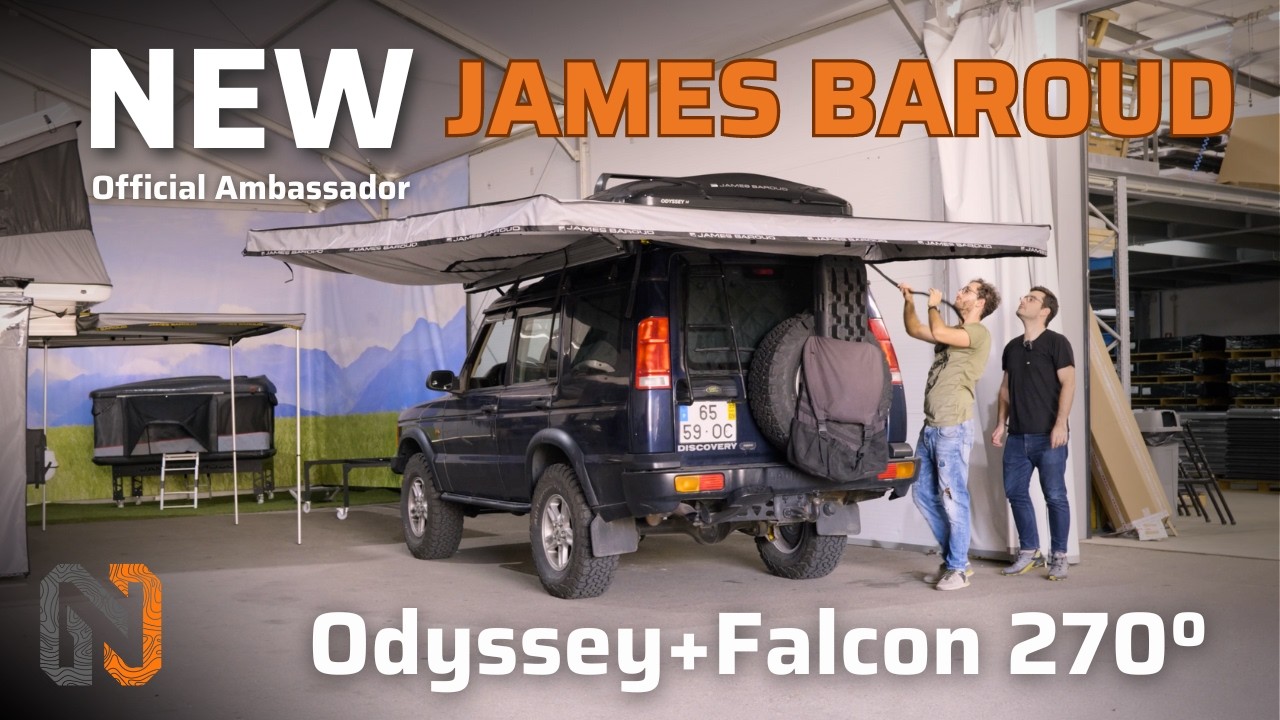 Nova Tenda de Tejadilho Odyssey | A Minha Parceria com James Baroud - Dicas para Overland