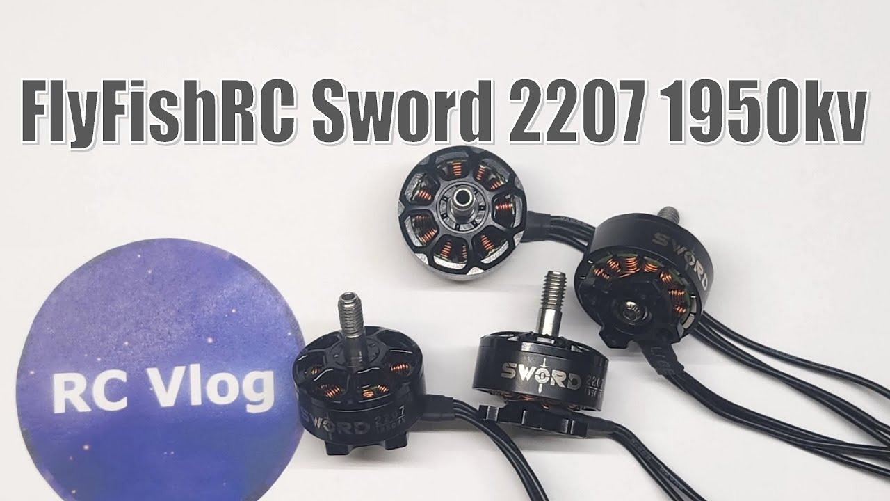 Тестирую бюджетные моторы FlyFishRC Sword 2207 1950kv