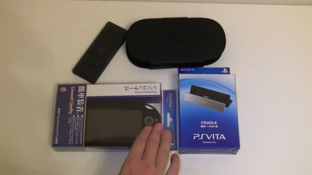 Sony PS Vita Accessories Review and Overview - PS Vita Accessories #SPSVG