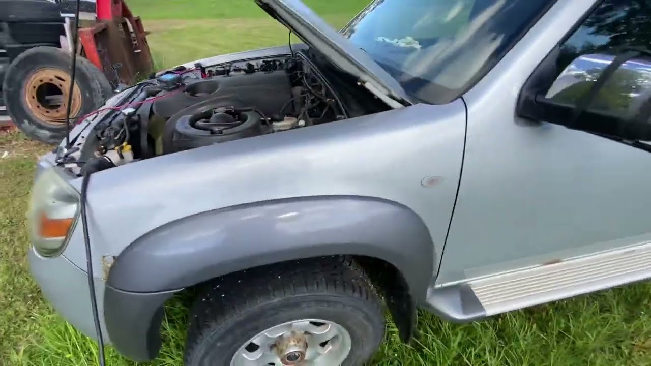 Mazda BT-50 diesel first start in 6 months (it runs terrible)