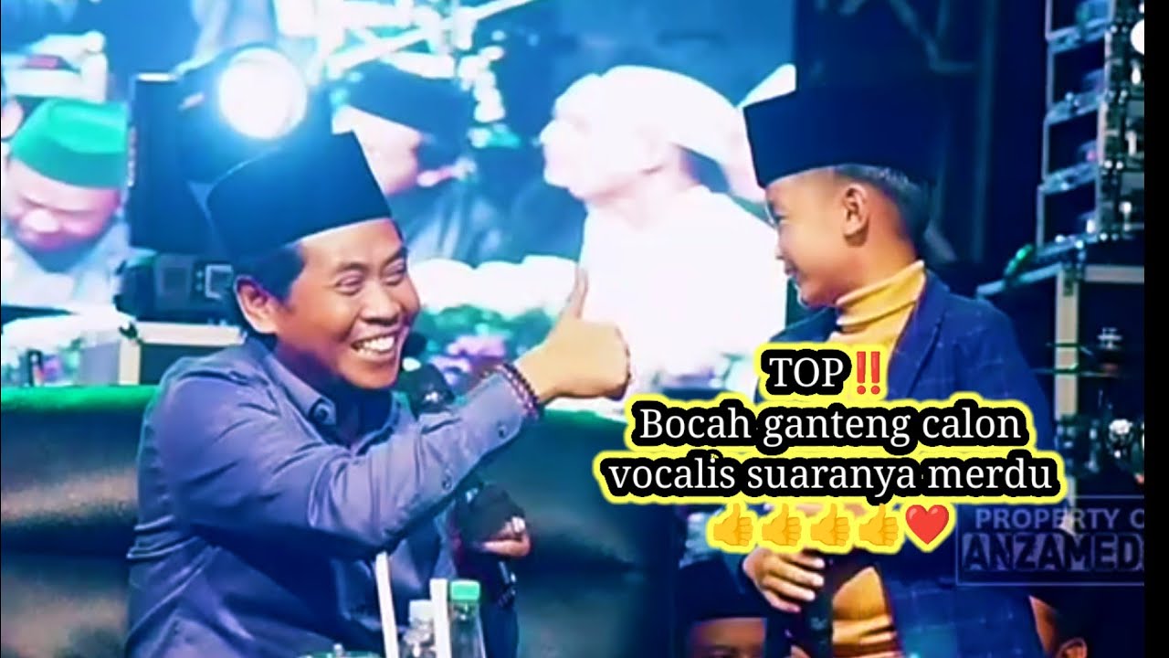 MASYAALLAH ‼️ Bocaeh ganteng Multitalenta suarane merdu pool #khanwarzahidlucu