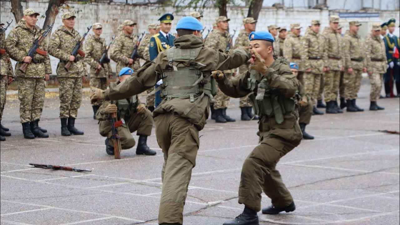Один день из жизни солдата Национальной гвардии Кыргызстана! 